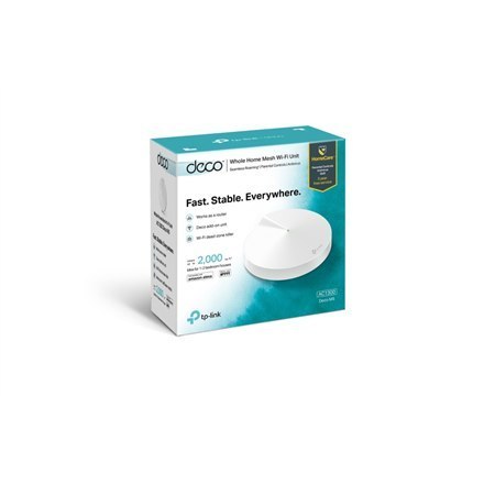TP-LINK | AC1300 Whole Home Mesh Wi-Fi System | Deco M5 (1-pack) | 802.11ac | 867+400 Mbit/s | 10/100/1000 Mbit/s | Ethernet LAN TP-LINK | AC1300 Whole Home Mesh Wi-Fi System | Deco M5 (1-pack) | 802.11ac | 867+400 Mbit/s | 10/100/1000 Mbit/s | Ethernet LAN