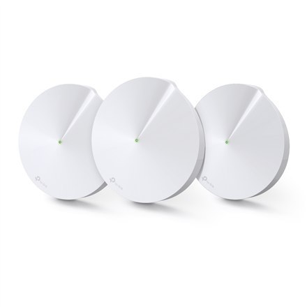 TP-LINK | AC1300 Whole Home Mesh Wi-Fi System | Deco M5 (3-pack) | 802.11ac | 867+400 Mbit/s | 10/100/1000 Mbit/s | Ethernet LAN TP-LINK | AC1300 Whole Home Mesh Wi-Fi System | Deco M5 (3-pack) | 802.11ac | 867+400 Mbit/s | 10/100/1000 Mbit/s | Ethernet LAN