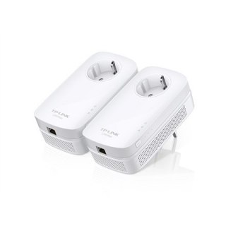 TP-LINK | AV1300 Gigabit Passthrough Powerline Starter Kit | TL-PA8010P KIT | 1300 Mbit/s | Ethernet LAN (RJ-45) ports 1 | No Wi