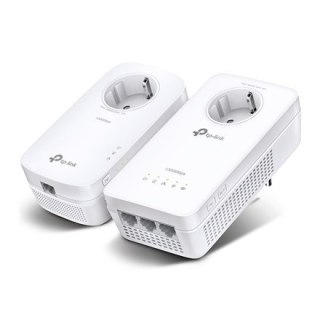 TP-LINK | AV1300 Gigabit Passthrough Powerline ac Wi-Fi Kit | TL-WPA8631P KIT | 1300 Mbit/s | Ethernet LAN (RJ-45) ports 3 | 802