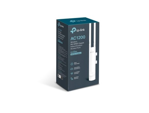 TP-LINK | EAP225 | AC1200 Wireless MU-MIMO Gigabit Indoor/Outdoor Access Point | 802.11ac | 2.4 GHz/5 GHz | 867+300 Mbit/s | Mbi TP-LINK | EAP225 | AC1200 Wireless MU-MIMO Gigabit Indoor/Outdoor Access Point | 802.11ac | 2.4 GHz/5 GHz | 867+300 Mbit/s | Mbi