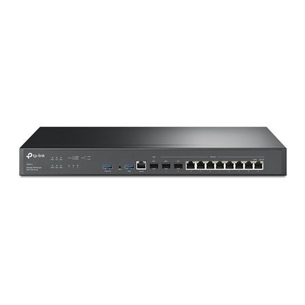 TP-LINK | Omada VPN Router with 10G Ports | ER8411 | Mbit/s | 10/100/1000 Mbit/s | Ethernet LAN (RJ-45) ports 8 | Mesh Support N TP-LINK | Omada VPN Router with 10G Ports | ER8411 | Mbit/s | 10/100/1000 Mbit/s | Ethernet LAN (RJ-45) ports 8 | Mesh Support N
