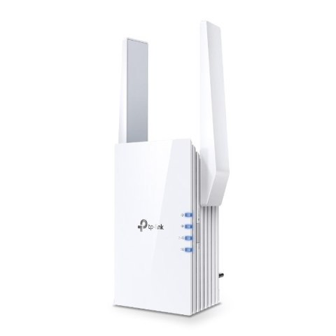 TP-LINK | Range Extender | RE605X | 802.11ax | 574+1201 Mbit/s | 10/100/1000 Mbit/s | Porty Ethernet LAN (RJ-45) 1 | Obsługa sie TP-LINK | Range Extender | RE605X | 802.11ax | 574+1201 Mbit/s | 10/100/1000 Mbit/s | Porty Ethernet LAN (RJ-45) 1 | Obsługa sie