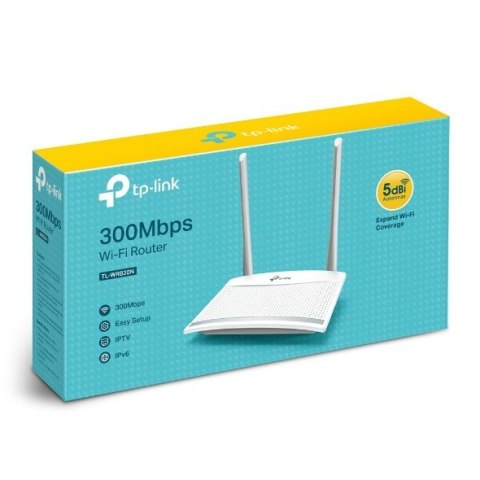 TP-LINK | Router | TL-WR820N | 802.11n | 300 Mbit/s | 10/100 Mbit/s | Porty Ethernet LAN (RJ-45) 2 | Obsługa sieci mesh Nie | MU TP-LINK | Router | TL-WR820N | 802.11n | 300 Mbit/s | 10/100 Mbit/s | Porty Ethernet LAN (RJ-45) 2 | Obsługa sieci mesh Nie | MU