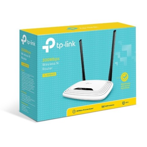 TP-LINK | Router | TL-WR841N | 802.11n | 300 Mbit/s | 10/100 Mbit/s | Porty Ethernet LAN (RJ-45) 4 | Obsługa sieci mesh Nie | MU TP-LINK | Router | TL-WR841N | 802.11n | 300 Mbit/s | 10/100 Mbit/s | Porty Ethernet LAN (RJ-45) 4 | Obsługa sieci mesh Nie | MU