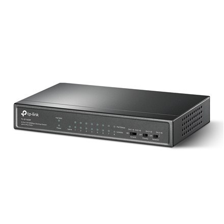 TP-LINK | Switch | TL-SF1009P | Niezarządzalny | Desktop | Ilość portów 10/100 Mb/s (RJ-45) 9 | Ilość portów 1 Gb/s (RJ-45) | Il TP-LINK | Switch | TL-SF1009P | Niezarządzalny | Desktop | Ilość portów 10/100 Mb/s (RJ-45) 9 | Ilość portów 1 Gb/s (RJ-45) | Il