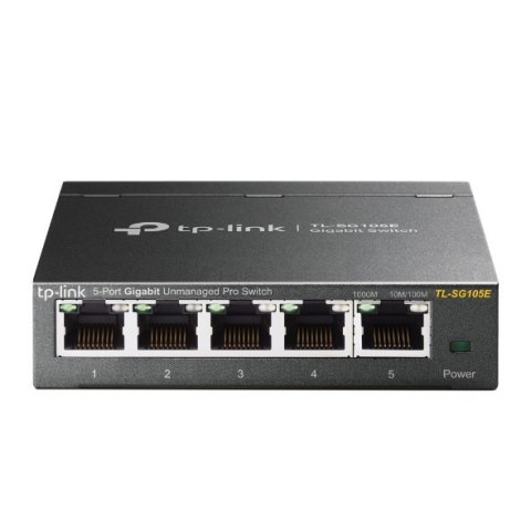 TP-LINK | Switch | TL-SG105E | Web managed | Wall mountable | 1 Gbps (RJ-45) ports quantity 5 | Power supply type External | 36 TP-LINK | Switch | TL-SG105E | Web managed | Wall mountable | 1 Gbps (RJ-45) ports quantity 5 | Power supply type External | 36