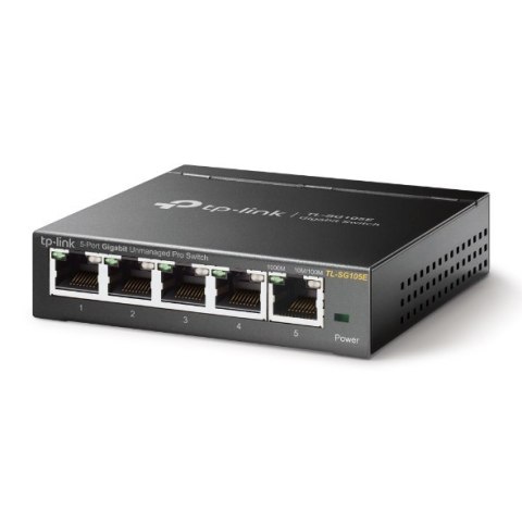 TP-LINK | Switch | TL-SG105E | Web managed | Wall mountable | 1 Gbps (RJ-45) ports quantity 5 | Power supply type External | 36 TP-LINK | Switch | TL-SG105E | Web managed | Wall mountable | 1 Gbps (RJ-45) ports quantity 5 | Power supply type External | 36