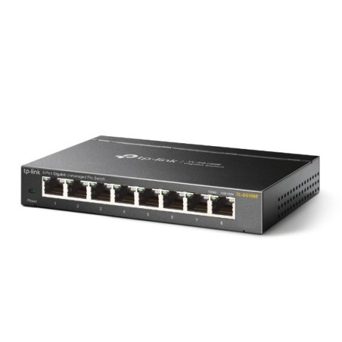 TP-LINK | Switch | TL-SG108E | Web managed | Wall mountable | 1 Gbps (RJ-45) ports quantity 8 | SFP ports quantity | Power suppl TP-LINK | Switch | TL-SG108E | Web managed | Wall mountable | 1 Gbps (RJ-45) ports quantity 8 | SFP ports quantity | Power suppl