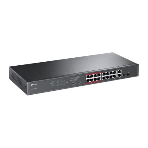 TP-LINK | Switch | TL-SL1218MP | Unmanaged | Rackmountable | 10/100 Mbps (RJ-45) ports quantity 16 | 1 Gbps (RJ-45) ports quanti TP-LINK | Switch | TL-SL1218MP | Unmanaged | Rackmountable | 10/100 Mbps (RJ-45) ports quantity 16 | 1 Gbps (RJ-45) ports quanti