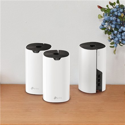 TP-LINK | System Wi-Fi Mesh AC1900 do Całego Domu Deco S7 (3 sztuki) | 802.11ac | Prędkość do 10/100/1000 Mbit/s | Porty Etherne TP-LINK | System Wi-Fi Mesh AC1900 do Całego Domu Deco S7 (3 sztuki) | 802.11ac | Prędkość do 10/100/1000 Mbit/s | Porty Etherne
