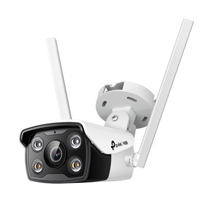 TP-LINK | VIGI 4MP Outdoor Full-Color Wi-Fi Network Camera | VIGI C340-W | month(s) | Bullet | 4 MP | 4 mm | IP66 | H.265+/H.265