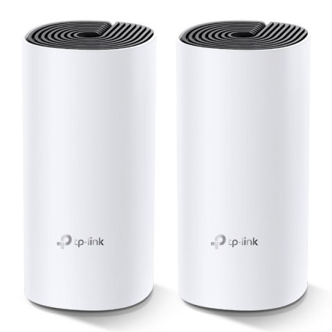 TP-LINK | Whole Home Mesh WiFi System | Deco M4 (2-Pack) | 802.11ac | 300+867 Mbit/s | 10/100/1000 Mbit/s | Ethernet LAN (RJ-45) TP-LINK | Whole Home Mesh WiFi System | Deco M4 (2-Pack) | 802.11ac | 300+867 Mbit/s | 10/100/1000 Mbit/s | Ethernet LAN (RJ-45)
