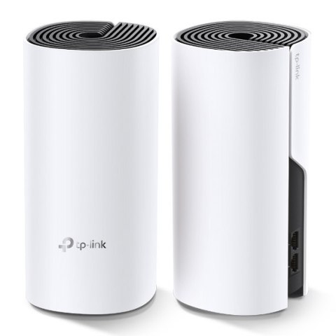 TP-LINK | Whole Home Mesh WiFi System | Deco M4 (2-Pack) | 802.11ac | 300+867 Mbit/s | 10/100/1000 Mbit/s | Ethernet LAN (RJ-45) TP-LINK | Whole Home Mesh WiFi System | Deco M4 (2-Pack) | 802.11ac | 300+867 Mbit/s | 10/100/1000 Mbit/s | Ethernet LAN (RJ-45)