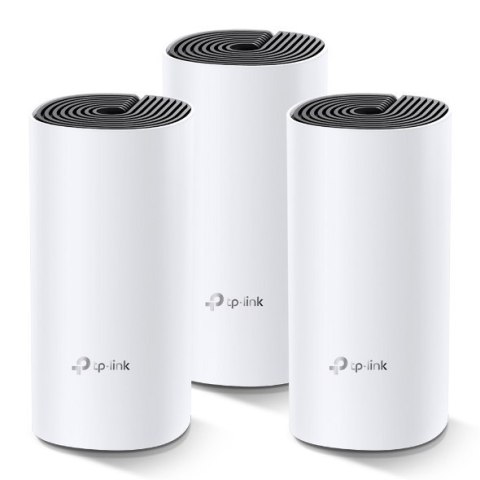 TP-LINK | Whole Home Mesh WiFi System | Deco M4 (3-Pack) | 802.11ac | 300+867 Mbit/s | 10/100/1000 Mbit/s | Ethernet LAN (RJ-45) TP-LINK | Whole Home Mesh WiFi System | Deco M4 (3-Pack) | 802.11ac | 300+867 Mbit/s | 10/100/1000 Mbit/s | Ethernet LAN (RJ-45)