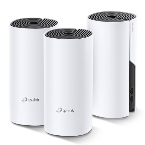 TP-LINK | Whole Home Mesh WiFi System | Deco M4 (3-Pack) | 802.11ac | 300+867 Mbit/s | 10/100/1000 Mbit/s | Ethernet LAN (RJ-45) TP-LINK | Whole Home Mesh WiFi System | Deco M4 (3-Pack) | 802.11ac | 300+867 Mbit/s | 10/100/1000 Mbit/s | Ethernet LAN (RJ-45)