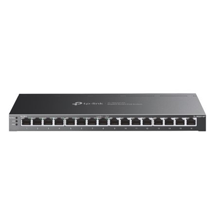 TP-LINK | etStream 16-Port Gigabit Smart Switch with 8-Port PoE+ | TL-SG2016P | Web managed | Desktop | Power supply type Extern TP-LINK | etStream 16-Port Gigabit Smart Switch with 8-Port PoE+ | TL-SG2016P | Web managed | Desktop | Power supply type Extern