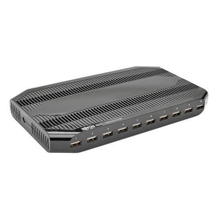 Tripp Lite | 10-portowa stacja ładująca USB z regulowanym schowkiem | U280-010-ST-CEE | 96 W Tripp Lite | 10-portowa stacja ładująca USB z regulowanym schowkiem | U280-010-ST-CEE | 96 W