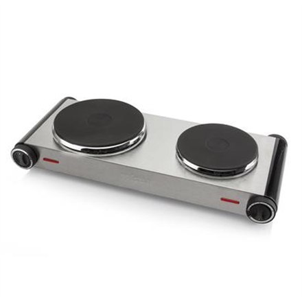 Tristar | Free standing table hob | KP-6248 | Number of burners/cooking zones 2 | Stainless Steel/Black | Electric Tristar | Free standing table hob | KP-6248 | Number of burners/cooking zones 2 | Stainless Steel/Black | Electric