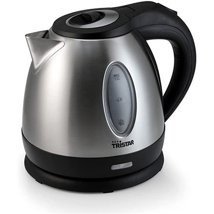 Tristar | Jug Kettle | WK-1323 | Standard | 1500 W | 1.2 L | Stainless steel | 360° rotational base | Silver Tristar | Jug Kettle | WK-1323 | Standard | 1500 W | 1.2 L | Stainless steel | 360° rotational base | Silver