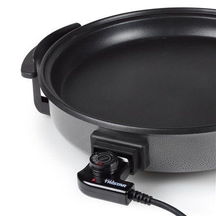 Tristar | PZ-2964 | Multifunctional grill pan | Grill | Diameter 40 cm | 1500 W | Lid included | Fixed handle | Black | Diameter Tristar | PZ-2964 | Multifunctional grill pan | Grill | Diameter 40 cm | 1500 W | Lid included | Fixed handle | Black | Diameter