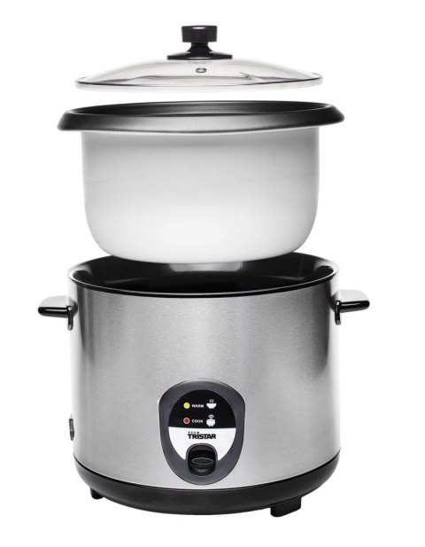 Tristar | Rice cooker | RK-6129 | 900 W | Stainless steel Tristar | Rice cooker | RK-6129 | 900 W | Stainless steel