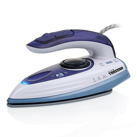 Tristar | ST-8152 | Travel Steam Iron | Steam Iron | 1000 W | Water tank capacity 60 ml | Continuous steam 15 g/min | Steam boos Tristar | ST-8152 | Travel Steam Iron | Steam Iron | 1000 W | Water tank capacity 60 ml | Continuous steam 15 g/min | Steam boos
