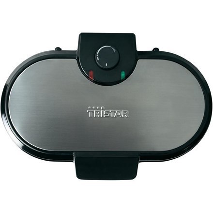 Tristar | WF-2120 | Waffle maker | 1200 W | Number of pastry 10 | Heart shaped | Black