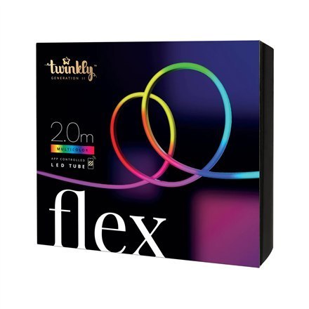 Twinkly Flex 288 LED RGB Twinkly | Flex Smart LED Tube Starter Kit 300 RGB (Multicolor), 3m, White | RGB - 16M+ colors Twinkly Flex 288 LED RGB Twinkly | Flex Smart LED Tube Starter Kit 300 RGB (Multicolor), 3m, White | RGB - 16M+ colors