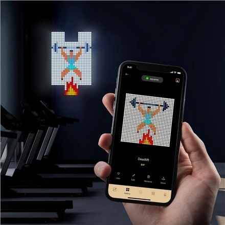 Twinkly Squares Smart LED Panels Starter Kit (6 panels) Twinkly | Squares Smart LED Panels Starter Kit (6 panels) | RGB - 16M+ c