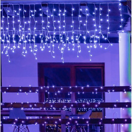 Twinkly|Icicle Smart LED Lights 190, 5m, Transparent wire Twinkly|RGB - 16M+ colors Twinkly|Icicle Smart LED Lights 190, 5m, Transparent wire Twinkly|RGB - 16M+ colors