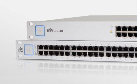 Ubiquiti | Przełącznik Unifi | US-48-500W | Zarządzanie przez Internet | Możliwość montażu w szafie | Porty 1 Gb/s (RJ-45) w ilo Ubiquiti | Przełącznik Unifi | US-48-500W | Zarządzanie przez Internet | Możliwość montażu w szafie | Porty 1 Gb/s (RJ-45) w ilo