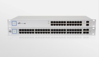 Ubiquiti | Przełącznik Unifi | US-48-500W | Zarządzanie przez Internet | Możliwość montażu w szafie | Porty 1 Gb/s (RJ-45) w ilo
