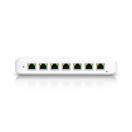 Ubiquiti Rackmountable | 1 Gbps (RJ-45) ports quantity 8 | PoE/Poe+ ports quantity 7 | Switch | USW-Ultra | Managed L2 Ubiquiti Rackmountable | 1 Gbps (RJ-45) ports quantity 8 | PoE/Poe+ ports quantity 7 | Switch | USW-Ultra | Managed L2