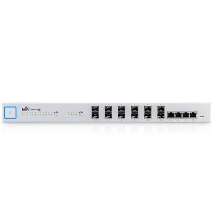 Ubiquiti | UniFi Switch | US-16-XG | Managed L2 | Rackmountable | 10 Gbps (RJ-45) ports quantity 4 | SFP+ ports quantity 12 Ubiquiti | UniFi Switch | US-16-XG | Managed L2 | Rackmountable | 10 Gbps (RJ-45) ports quantity 4 | SFP+ ports quantity 12