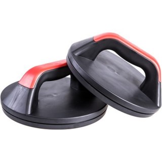 Uchwyty do pompek Pure2Improve | Zestaw Push-up Pro | Czarno-Czerwone