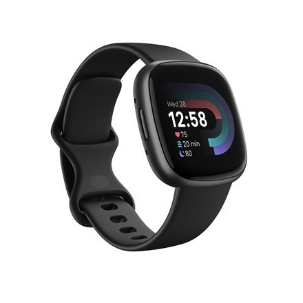 Versa 4 | Smart watch | NFC | GPS (satellite) | AMOLED | Touchscreen | Activity monitoring 24/7 | Waterproof | Bluetooth | Wi-Fi Versa 4 | Smart watch | NFC | GPS (satellite) | AMOLED | Touchscreen | Activity monitoring 24/7 | Waterproof | Bluetooth | Wi-Fi