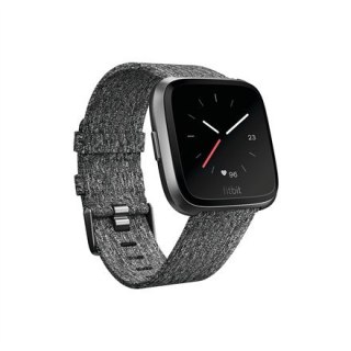 Versa | Smart watch | NFC | Color LCD | Touchscreen | Activity monitoring 24/7 | Waterproof | Bluetooth | Charcoal Woven