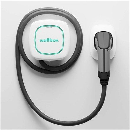 Wallbox | Pulsar Plus Electric Vehicle charger, 7 meter cable Type 2 | 22 kW | Output | A | Wi-Fi, Bluetooth | Compact and power Wallbox | Pulsar Plus Electric Vehicle charger, 7 meter cable Type 2 | 22 kW | Output | A | Wi-Fi, Bluetooth | Compact and power