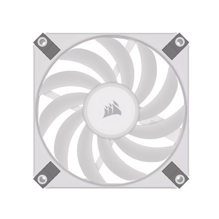Wentylator obudowy Corsair 20mm PWM z łożyskiem płynnym, biały, zestaw podwójny | iCUE AF120 RGB SLIM | wentylator obudowy Wentylator obudowy Corsair 20mm PWM z łożyskiem płynnym, biały, zestaw podwójny | iCUE AF120 RGB SLIM | wentylator obudowy