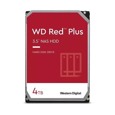 Western Digital | Hard Drive | Red WD40EFPX | 5400 RPM | 4000 GB Western Digital | Hard Drive | Red WD40EFPX | 5400 RPM | 4000 GB