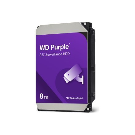 Western Digital Purple Surveillance Hard Drive 8TB 256MB SATA Western Digital Purple Surveillance Hard Drive 8TB 256MB SATA