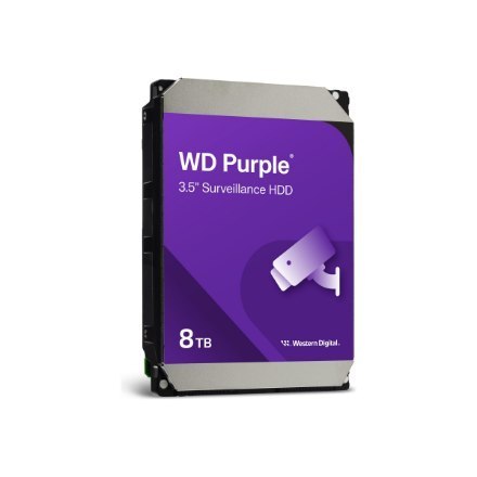 Western Digital Purple Surveillance Hard Drive 8TB 256MB SATA Western Digital Purple Surveillance Hard Drive 8TB 256MB SATA