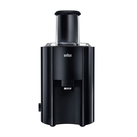 Wyciskarka do soków automatyczna Braun J 300 BK, Kolor Czarny, Moc 800 W, Duży otwór do owoców, 2 prędkości. Wyciskarka do soków automatyczna Braun J 300 BK, Kolor Czarny, Moc 800 W, Duży otwór do owoców, 2 prędkości.