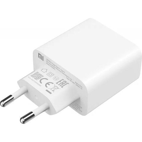 Xiaomi | A | Mi 33W | Ładowarka Ścienna (Typ-A+Typ-C) EU Xiaomi | A | Mi 33W | Ładowarka Ścienna (Typ-A+Typ-C) EU