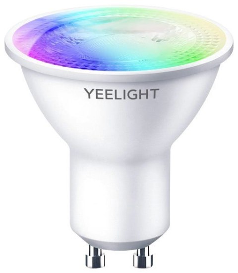 Yeelight | Smart Bulb | GU10 Multicolor (1 szt./opak.) | 350 lm | 5 W | 2700-6500 K | 15000 h | Lampa LED | 220-240 V Yeelight | Smart Bulb | GU10 Multicolor (1 szt./opak.) | 350 lm | 5 W | 2700-6500 K | 15000 h | Lampa LED | 220-240 V