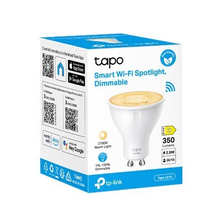 ŻARÓWKA LED Z WYŁĄCZNIKIEM RUCHU | TP-LINK Tapo L610 | Inteligentny reflektor Wi-Fi ŻARÓWKA LED Z WYŁĄCZNIKIEM RUCHU | TP-LINK Tapo L610 | Inteligentny reflektor Wi-Fi