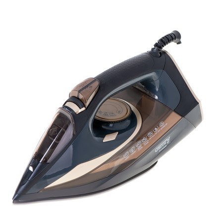 Żelazko parowe Camry CR 5036 o mocy 3400 W, pojemności zbiornika na wodę 360 ml, ciągłym strumieniem pary 50 g/min i funkcją boo Żelazko parowe Camry CR 5036 o mocy 3400 W, pojemności zbiornika na wodę 360 ml, ciągłym strumieniem pary 50 g/min i funkcją boo