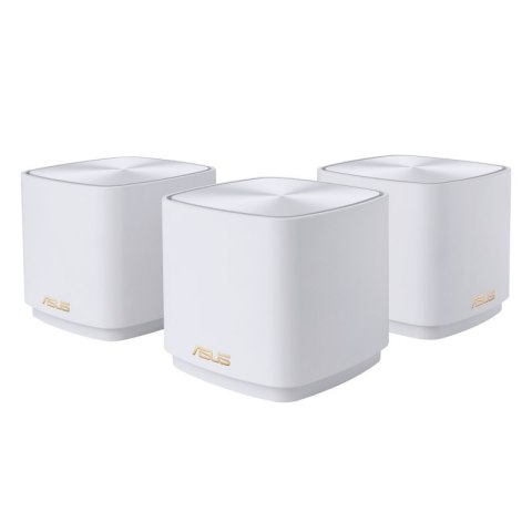 ZenWiFi XD4 Plus (W-3-PK) Wireless-AX1800 (3-pak) | 802.11ax | 1201+574 Mbit/s | 10/100/1000 Mbit/s | Porty Ethernet LAN (RJ-45) ZenWiFi XD4 Plus (W-3-PK) Wireless-AX1800 (3-pak) | 802.11ax | 1201+574 Mbit/s | 10/100/1000 Mbit/s | Porty Ethernet LAN (RJ-45)