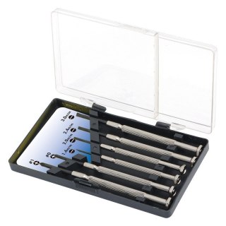 Zestaw śrubokrętów Logilink | 6 szt. | W zestawie przenośne etui. Zawiera: 1x śrubokręt płaski 1,4 mm, 1x śrubokręt płaski 2,0 m